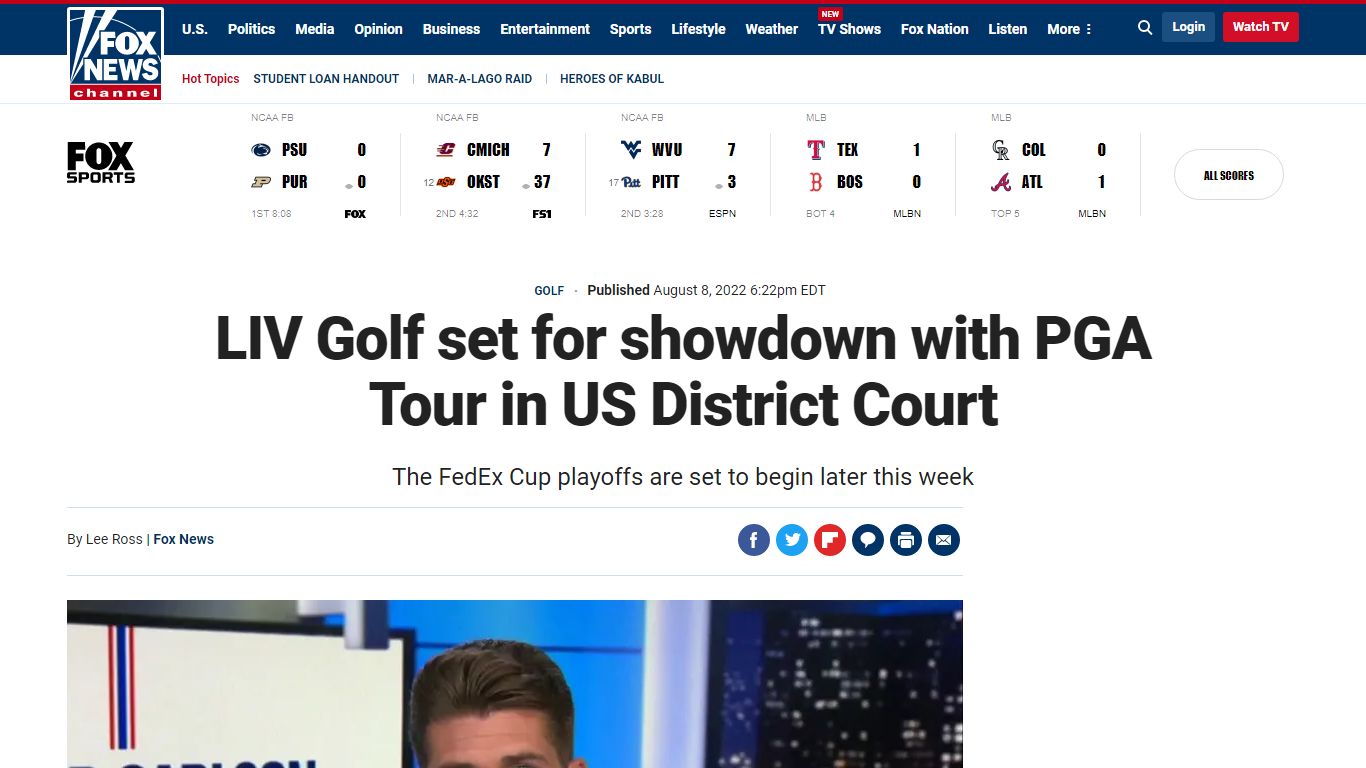 LIV Golf set for showdown with PGA Tour in US District Court